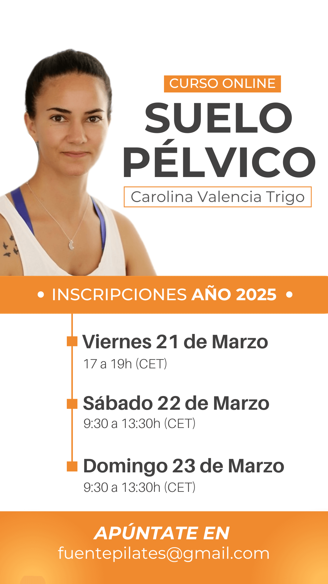 Curso de suelo pelvico 4o story de Instagram - 4ª Edic. Curso Online Suelo Pélvico